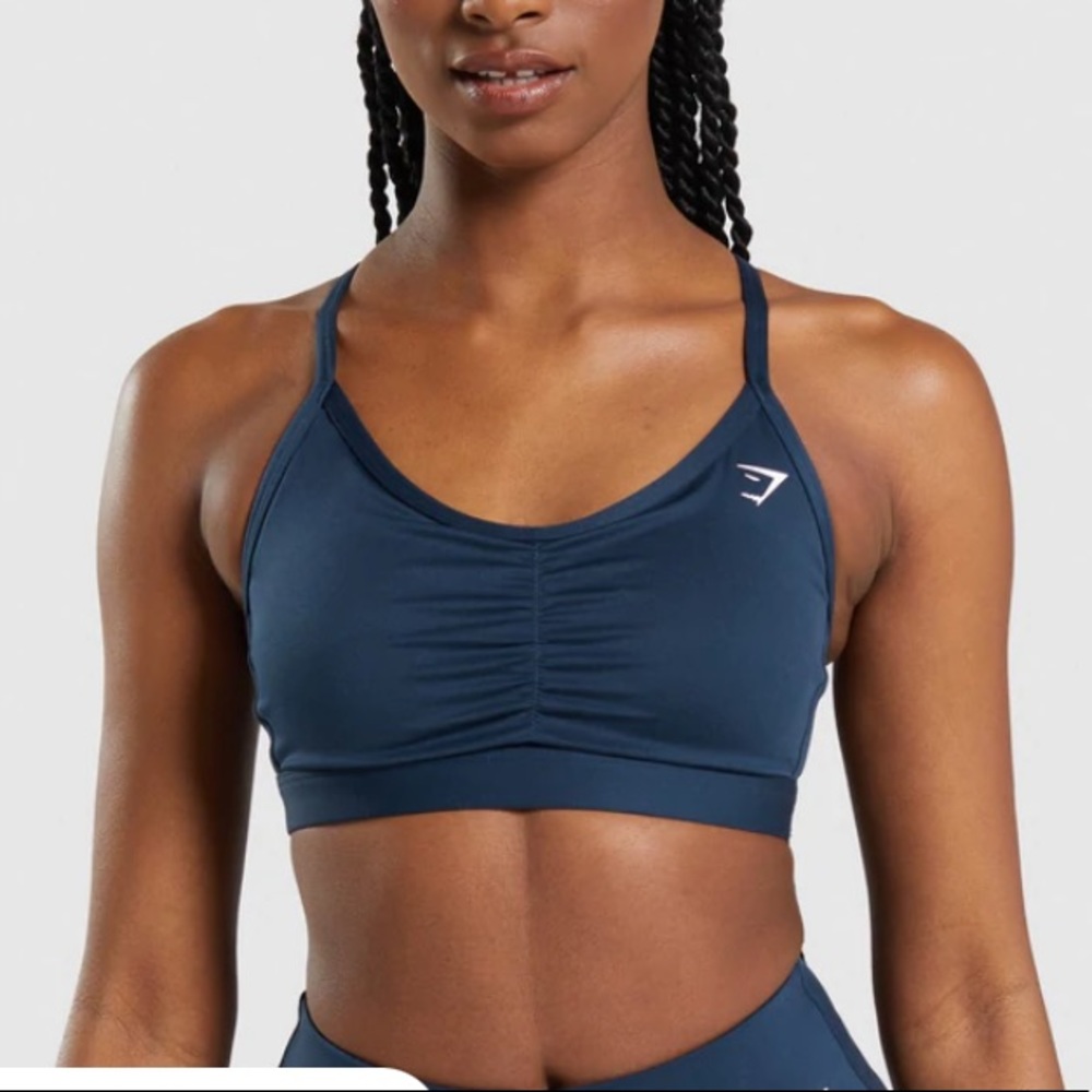 Gymshark ruched sports bra